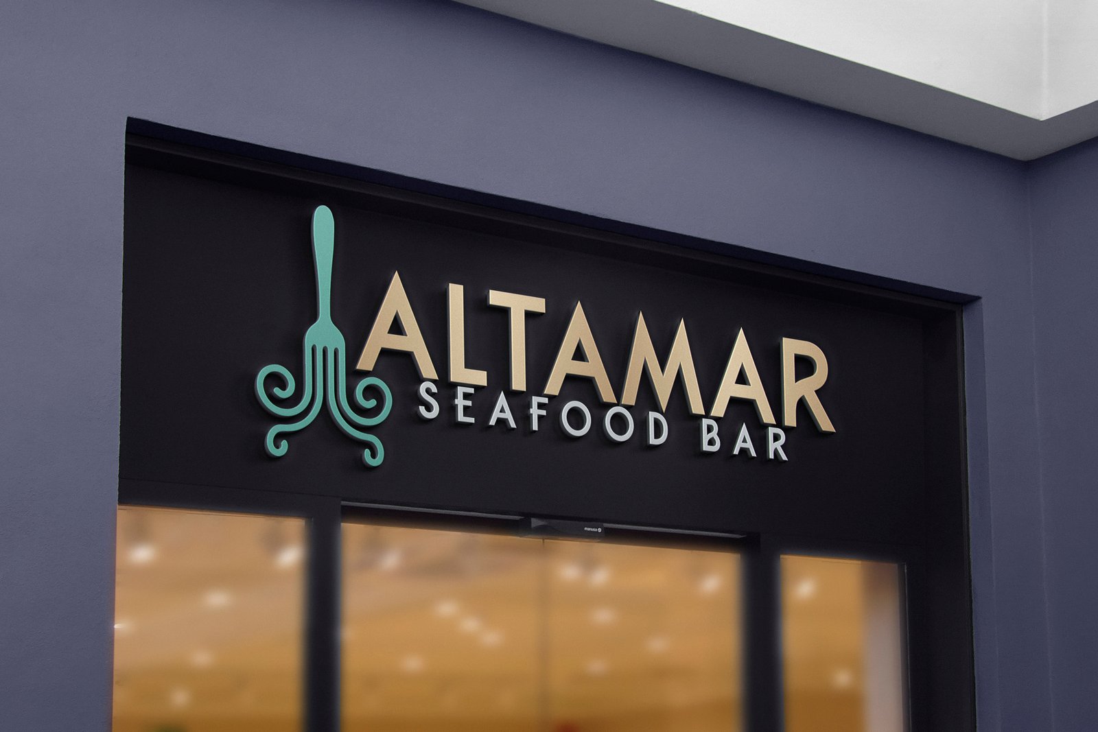Altamar Sea bar restaurant logo