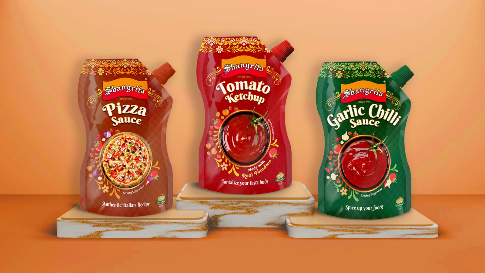 Shangrila Ketchup Sauces Range